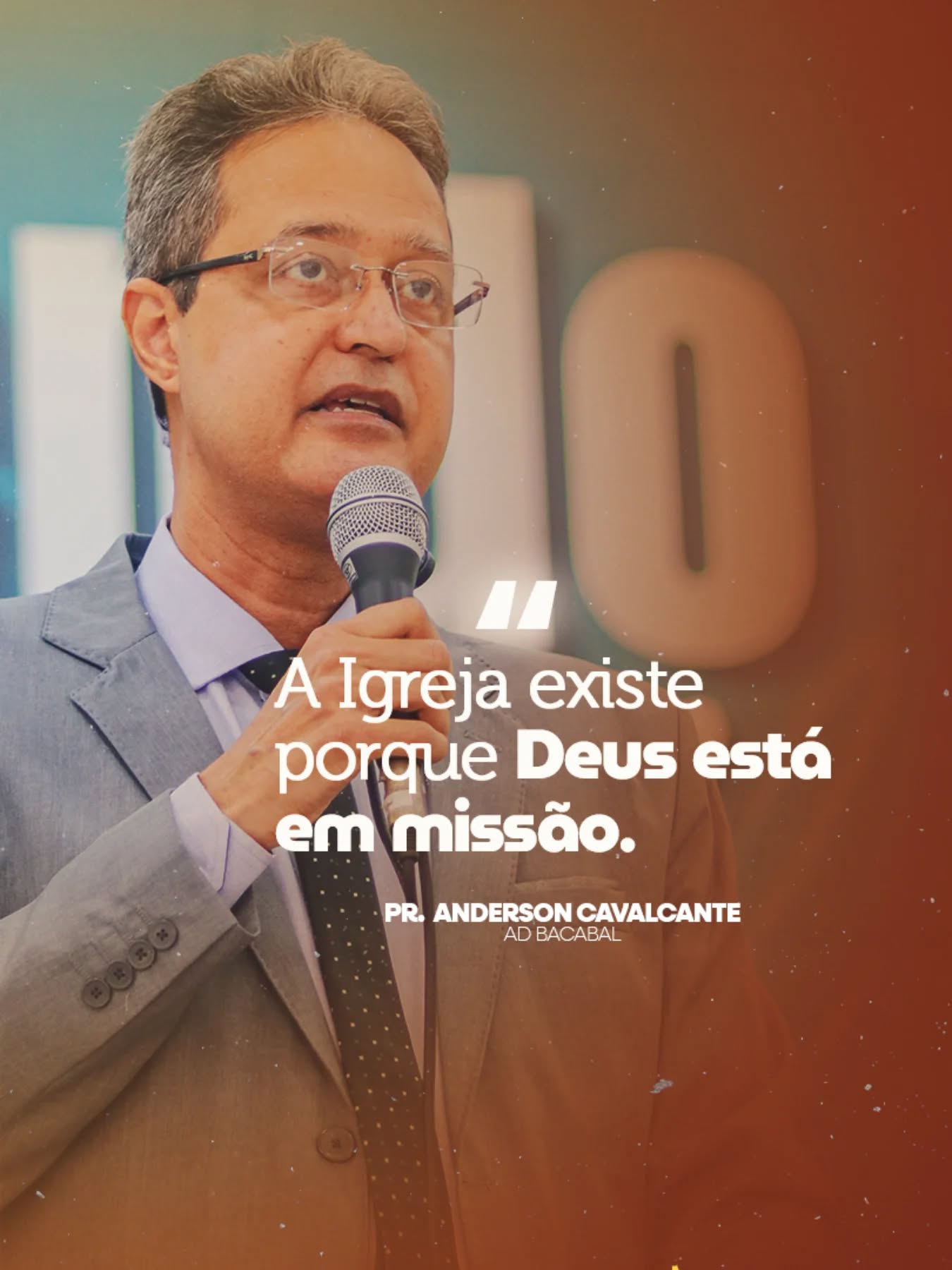 🔥 A segunda plenária do Encontro de Secretários e Promotores de Missões do Maranhão foi marcada por uma poderosa ministração do Pastor Anderson Cavalcante.

Com a frase impactante: “A Igreja existe porque Deus está em missão”, fomos despertados para compreender que a essência da Igreja é anunciar o Evangelho e cumprir o propósito missionário do Senhor. 🌍📖

Uma palavra edificante que fortaleceu ainda mais o compromisso da Igreja com a obra missionária e com a expansão do Reino de Deus. ✨🔥