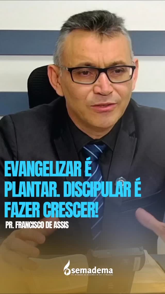 🗺️ EVANGELIZAR É PLANTAR. DISCIPULAR É FAZER CRESCER!!

Neste vídeo, trazemos um trecho inspirador da mensagem ministrada pelo Pastor Francisco de Assis durante a Live Missões em Foco.

“Evangelizar é plantar, mas não é uma semeadura ao acaso. É preciso confirmar o ânimo dos novos crentes, exortá-los a permanecer na fé e acompanhá-los nesse início, quando ainda são vulneráveis, para que não desanimem no caminho”