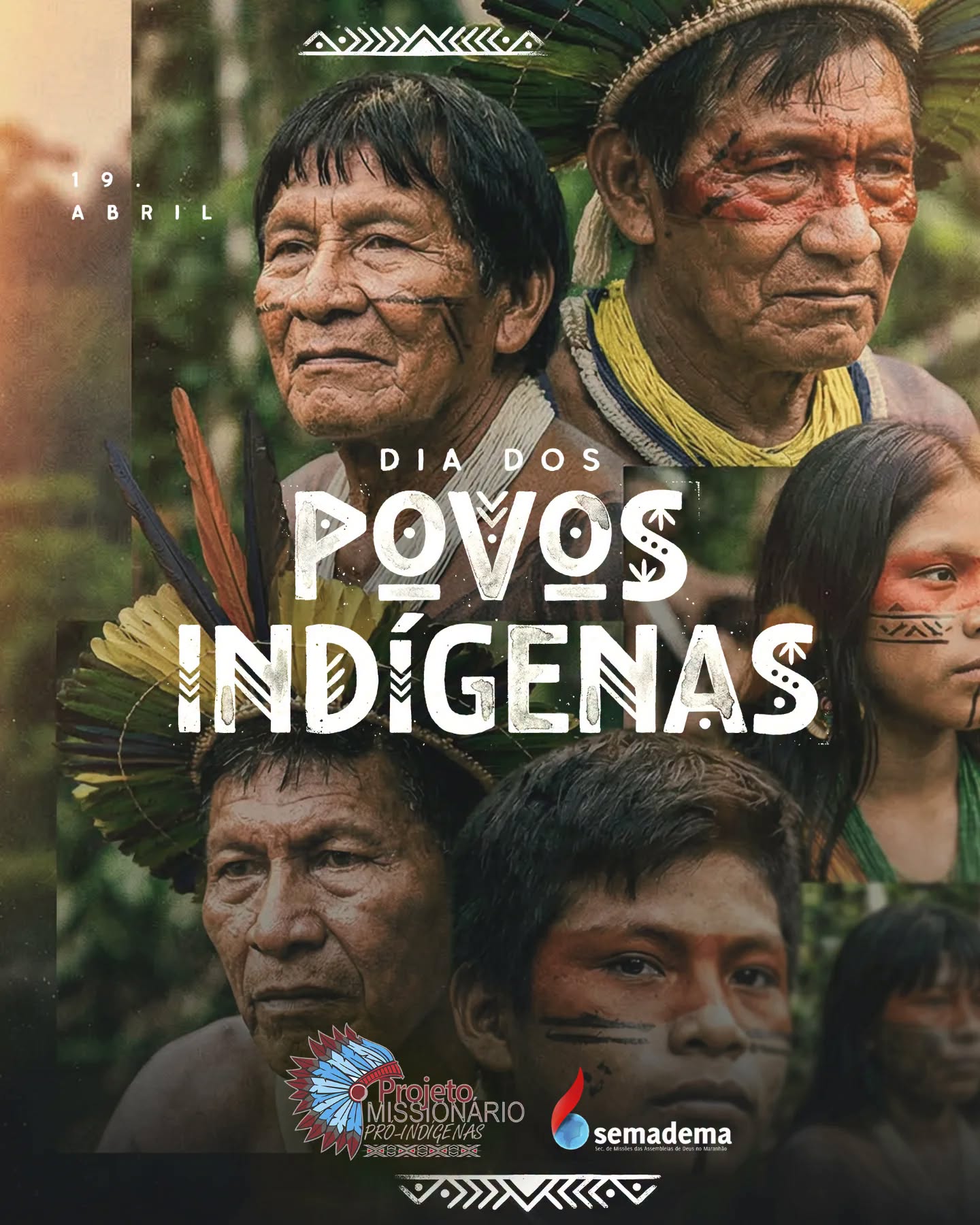 🌿✨ DIA DOS POVOS INDÍGENAS

Hoje celebramos a riqueza, a história e a identidade dos povos indígenas, guardiões de culturas, tradições e valores que atravessam gerações.

Reconhecemos a importância de cada povo, sua língua, sua terra e sua forma de viver, e reafirmamos o nosso compromisso de amar, respeitar e servir com dedicação.

🙏 Que Deus continue alcançando cada aldeia, cada família e cada coração, levando esperança, transformação e vida através do Evangelho.

🌎 Seguimos firmes, levando a Palavra a todos os povos!

✨ Semadema sempre em frente.

#DiaDosPovosIndígenas #Missões #Semadema #PovosIndígenas #Evangelho