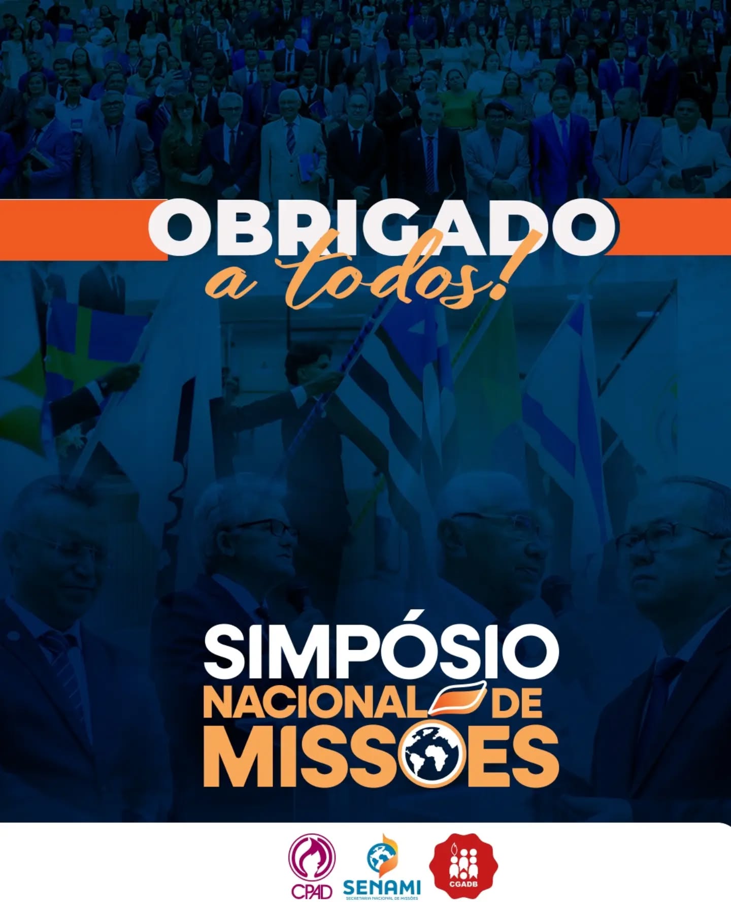 🙏🌎 OBRIGADO A TODOS!

A SEMADEMA agradece a todos que participaram e contribuíram para a realização do Simpósio Nacional de Missões.

Nossa gratidão aos pastores, preletores, líderes, equipes de apoio, participantes e a todos que estiveram conosco em oração e dedicação.

Foram dias de aprendizado, comunhão, clamor e despertamento missionário. Cremos que aquilo que Deus começou continuará produzindo frutos na vida de cada participante.

Que o Senhor recompense a todos e continue usando Sua Igreja para alcançar as nações!

🌎 Missões continuam! O compromisso permanece!