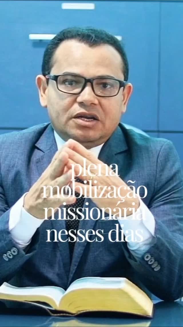 🗺️QUEM SEMEIA EM MISSÕES, NÃO TRABALHA EM VÃO!

Neste vídeo, trazemos um trecho inspirador da mensagem ministrada pelo Pastor José Agnaldo durante a Live Missões em Foco.

“Nós precisamos que você continue firme nesse propósito, continue constante e sempre abundante nesse propósito de contribuir com a obra missionária em nosso Estado, através da Secretaria de Missões.”