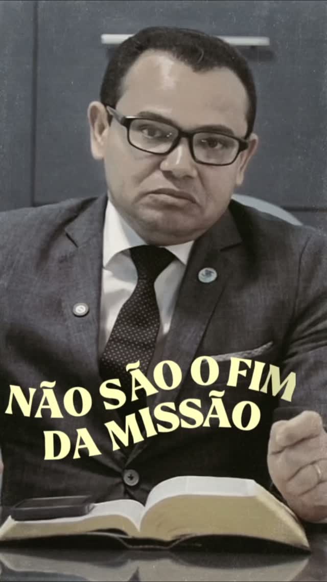 🗺️ NÃO SÃO O FIM DA MISSÃO.

Neste vídeo, trazemos um trecho inspirador da mensagem ministrada pelo Pastor José Agnaldo durante a Live Missões em Foco.

“Não são o fim da missão as lutas e os embates, porque o povo ouviu o Evangelho, muitos creram e se converteram, muitos discípulos foram formados, e Paulo se alegra agora com o agir de Deus e com o fruto que o Senhor produziu ali em Derbe."