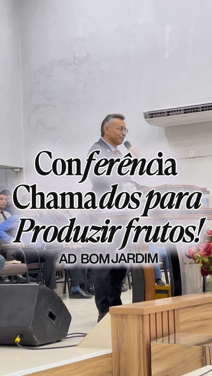 🌎🔥 CONFERÊNCIA MISSIONÁRIA | BOM JARDIM

A cidade de Bom Jardim recebeu uma Conferência Missionária com a participação do Pr. Francisco de Assis, em um momento especial de ensino, despertamento e fortalecimento da visão missionária da Igreja.

Durante a programação, o Pr. Francisco apresentou seu livro “Chamado para Produzir Frutos”, trazendo uma mensagem de reflexão sobre o chamado cristão, o compromisso com a obra de Deus e a importância de uma vida frutífera.
