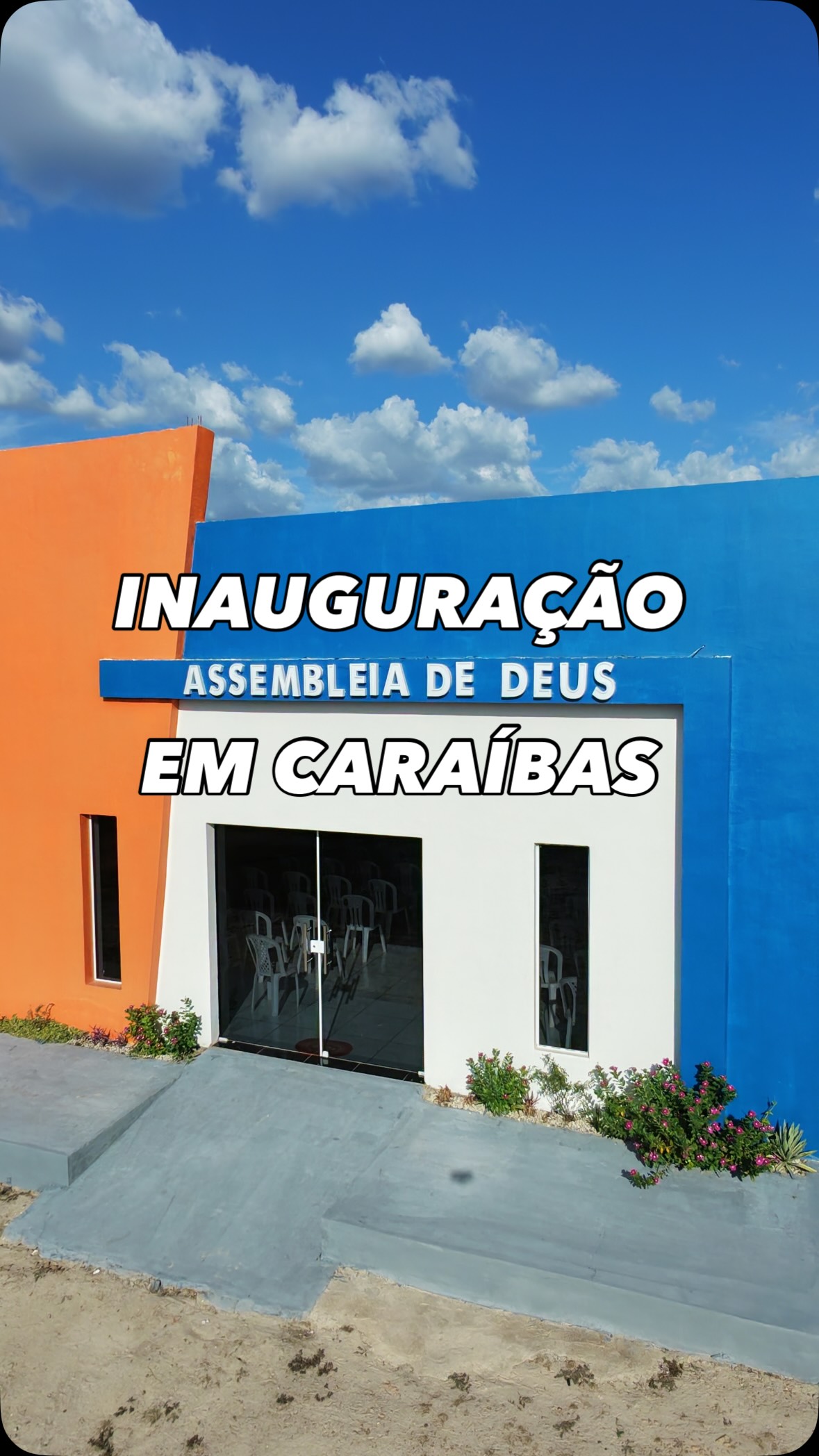 UM TEMPLO ERGUIDO, UMA IGREJA FORTALECIDA, UMA MISSÃO QUE AVANÇA. 🌱

Em Caraíbas, vivemos um daqueles momentos que nos fazem olhar para trás e perceber o quanto Deus tem feito através da missão.

Foi inaugurado o Templo Central da Área Missionária em Caraíbas — uma conquista que representa muito mais do que uma construção. Cada parede levantada carrega oração, trabalho, contribuição e a disposição de homens e mulheres que entenderam que o Evangelho precisa avançar.

Agora, este templo se torna um lugar de adoração, comunhão, discipulado e, sobretudo, um ponto de partida para que a mensagem de Cristo continue alcançando vidas.

A missão continua.
As portas estão abertas.
E a Igreja segue avançando.

Porque plantar igrejas é plantar esperança e estabelecer a presença do Evangelho onde ainda há muito a fazer.

Caraíbas é mais um testemunho de que, quando caminhamos juntos, a missão avança.