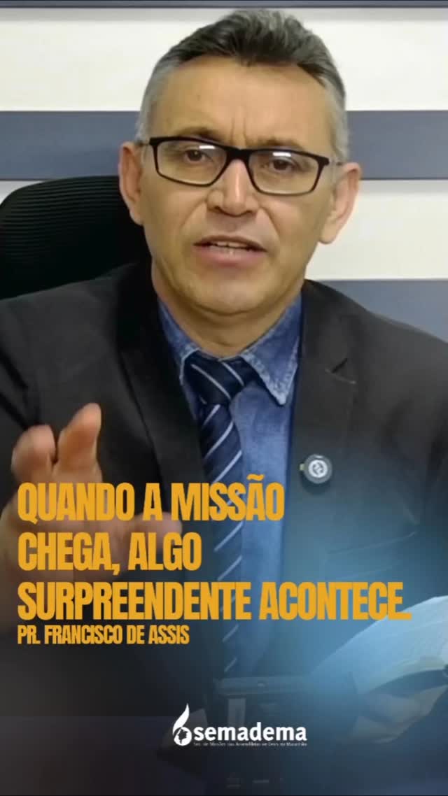 🗺️ QUANDO A MISSÃO CHEGA, ALGO SURPREENDENTE ACONTECE.

Neste vídeo, trazemos um trecho inspirador da mensagem ministrada pelo Pastor Francisco de Assis durante a Live Missões em Foco.

“Meus irmãos, a obra missionária sempre traz um impacto positivo. Já vimos povoados marcados pela violência serem transformados quando uma igreja foi plantada e missionários chegaram. O trabalho missionário muda realidades, assim como Filipe em Sã Maria, que, impulsionado pelo Espírito, rompeu barreiras e pregou a Cristo. Onde a missão chega, Deus transforma.”