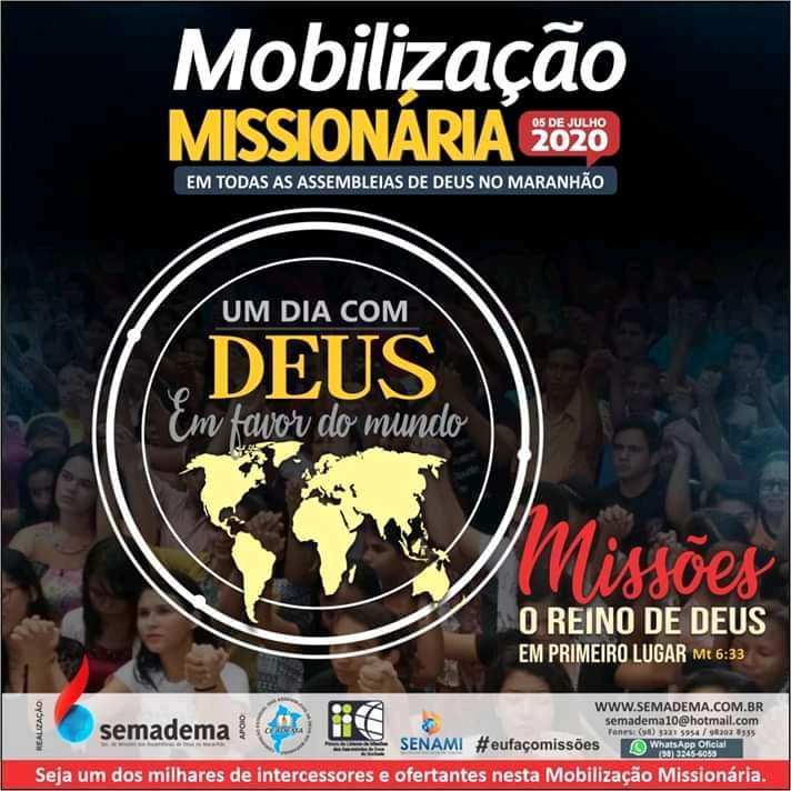 MOBILIZAÇÃO MISSIONÁRIA 2020