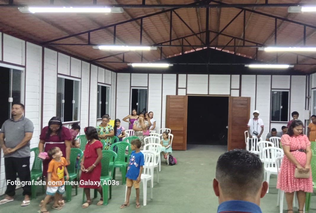 Culto Congregação Monte Sião - Área Miss São Miguel