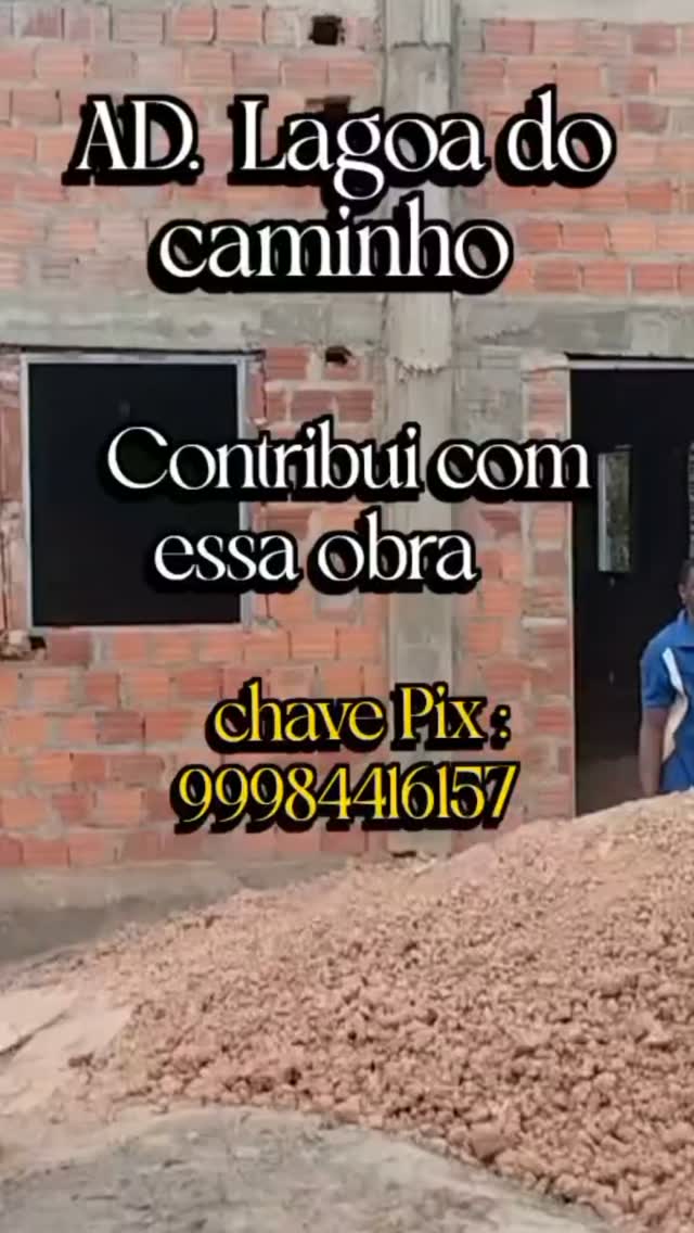 🏗️ Construção na Área Missionária de Lagoa do Caminho

A obra missionária segue avançando! A SEMADEMA continua investindo na Área Missionária de Lagoa do Caminho, fortalecendo a presença da Igreja e criando condições para que o Evangelho alcance cada vez mais vidas.

Cada construção representa mais do que paredes: é um espaço preparado para anunciar a Palavra de Deus, acolher famílias e fortalecer a comunidade.

Missões é investimento eterno. A obra continua!