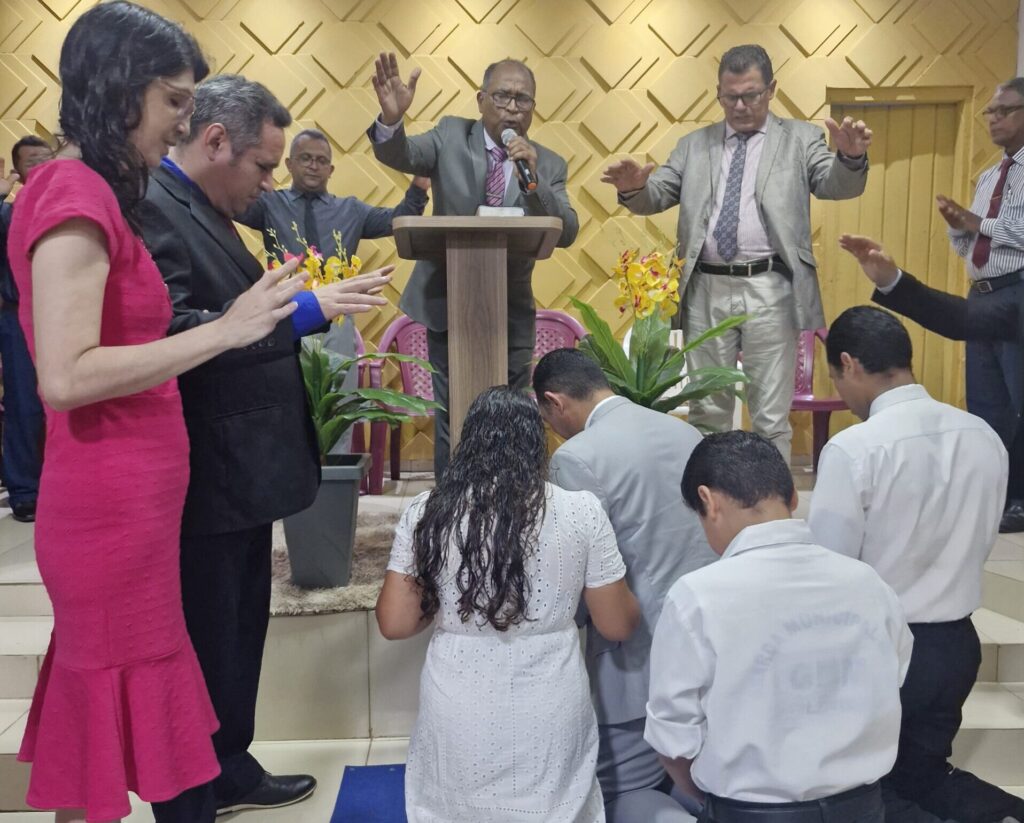 Culto de Posse do Pr. Roberto Trajano na Área Missionária da Semadema Canhaçu
