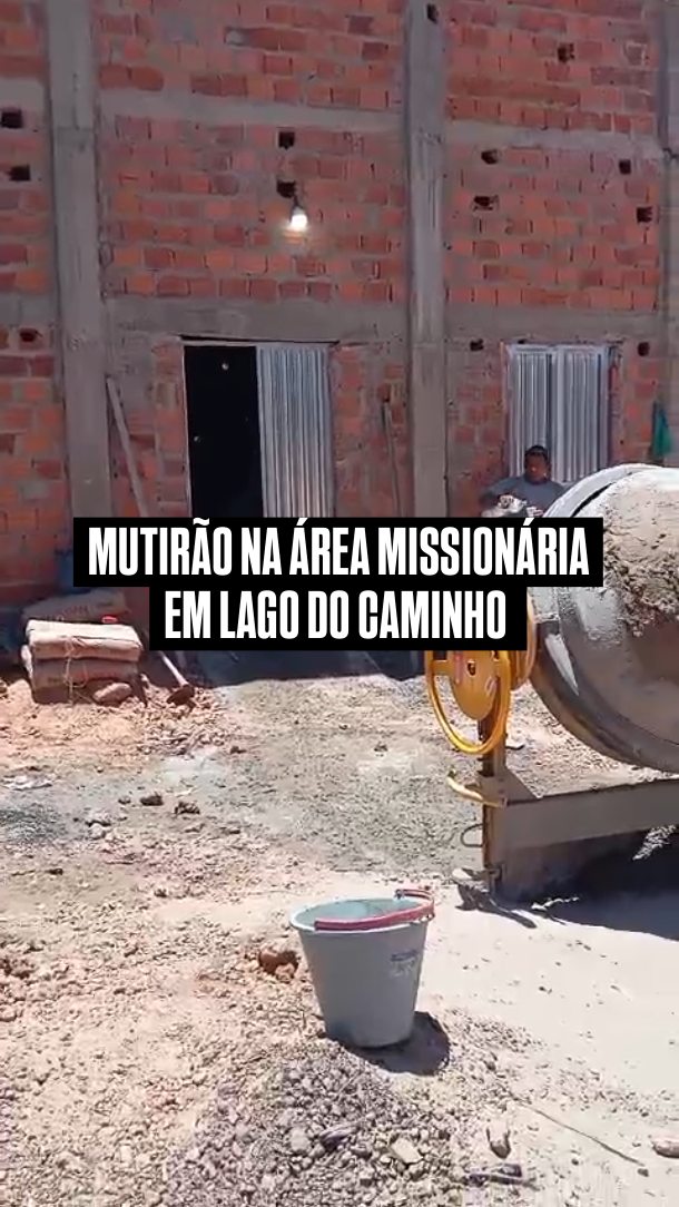 🔨🏗️ MUTIRÃO NA ÁREA MISSIONÁRIA DE LAGOA DO CAMINHO

O Pr. Edivaldo Borges, líder da Área Missionária de Lagoa do Caminho, esteve à frente de mais uma etapa de trabalho na sede da área missionária, participando da colocação do piso.

O mutirão contou com a presença de vários pastores e obreiros, que se uniram em cooperação para contribuir com a estrutura e o fortalecimento da obra missionária.

🙏 Juntos, servindo, trabalhando e avançando na missão!