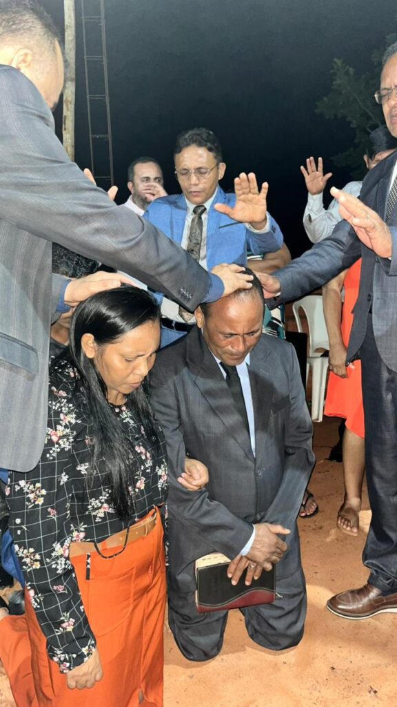 SEMADEMA REALIZA CULTO DE POSSE DO PASTOR JOEL GALVÃO NA ÁREA MISSIONÁRIA SÍTIO DOS ARRUDAS