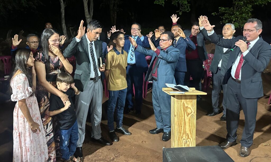 SEMADEMA REALIZA POSSE DO PASTOR JOSAFÁ GUIMARÃES NA NOVA ÁREA MISSIONÁRIA DE BOA SORTE, EM COLINAS – MA