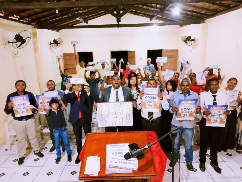 Área Missionária Almeida–Colinas apresenta balanço das ações missionárias realizadas nos meses de maio e junho