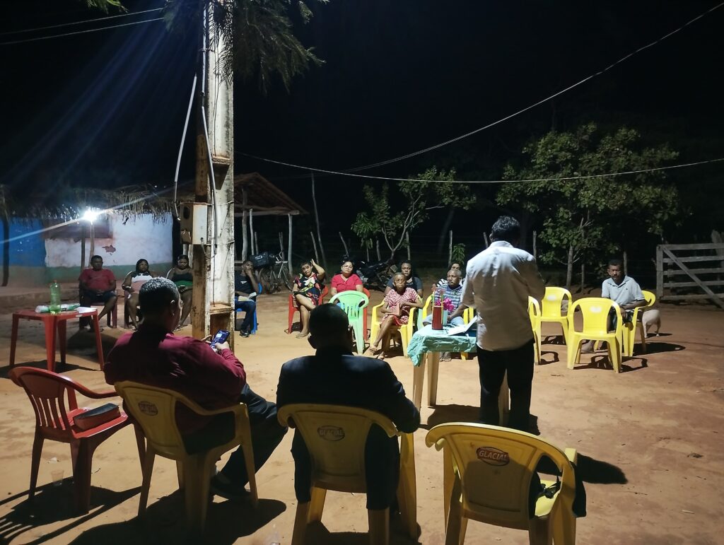 Igreja une evangelização, assistência social e cuidado com os enfermos em Sangrador